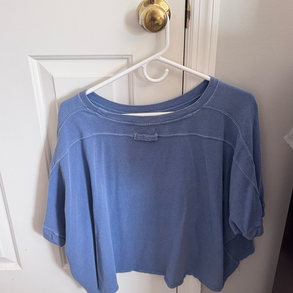 We The Free Blue Crop Top - Picture 3 of 3